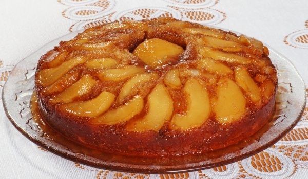 Кекс с праскови